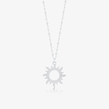 14k Gold Sunshine Pendant Necklace - JCarat