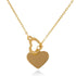 14k Solid Gold Dual Heart-Y Pendant Necklace - JCarat