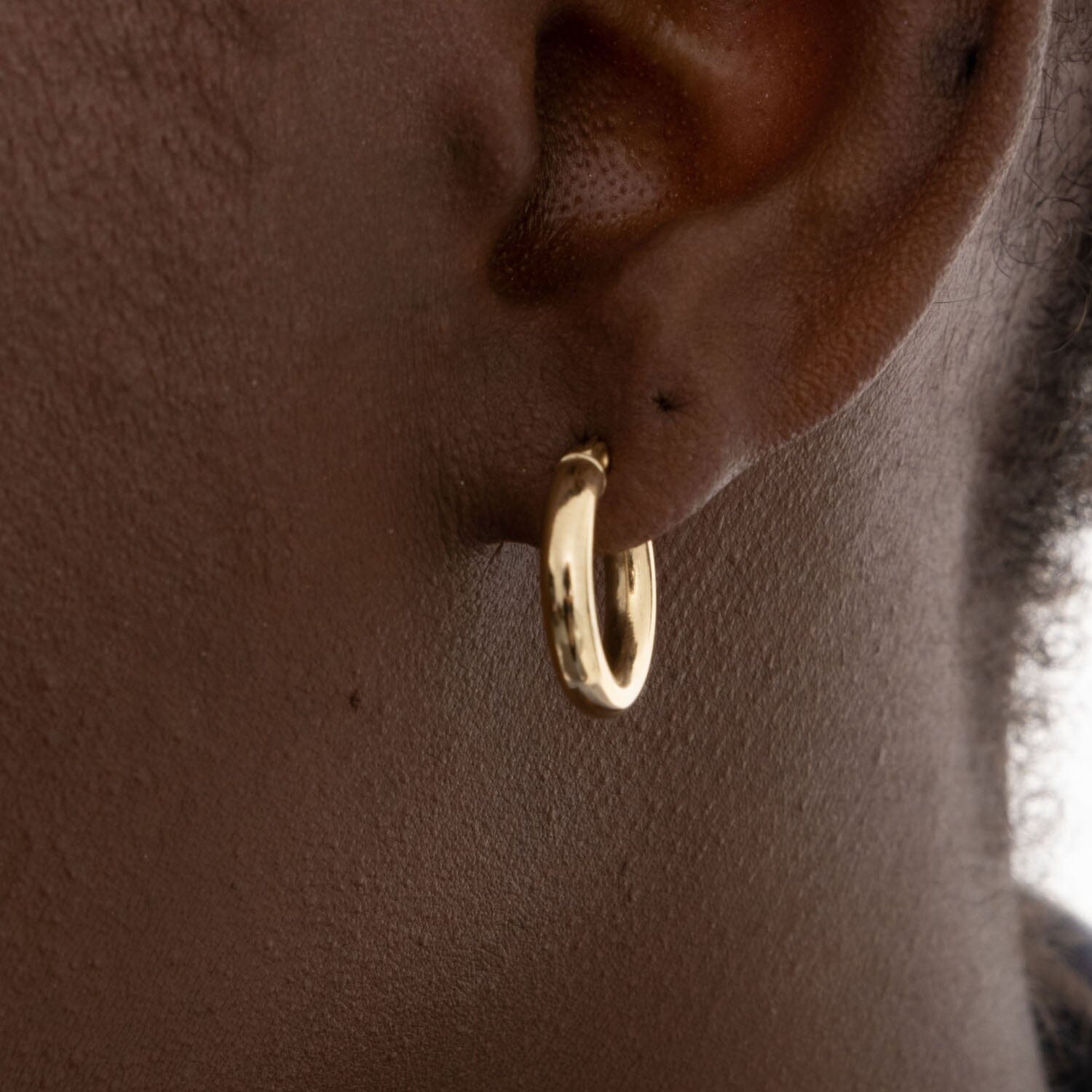 Classic Hoops in 14k Solid Gold - JCarat