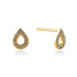 Diamond Drop Earrings in 14k Solid Gold - JCarat