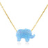 Elephant Necklace in 14k Solid Gold - JCarat