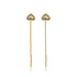 Heart Threaders in 14k Solid Gold - JCarat