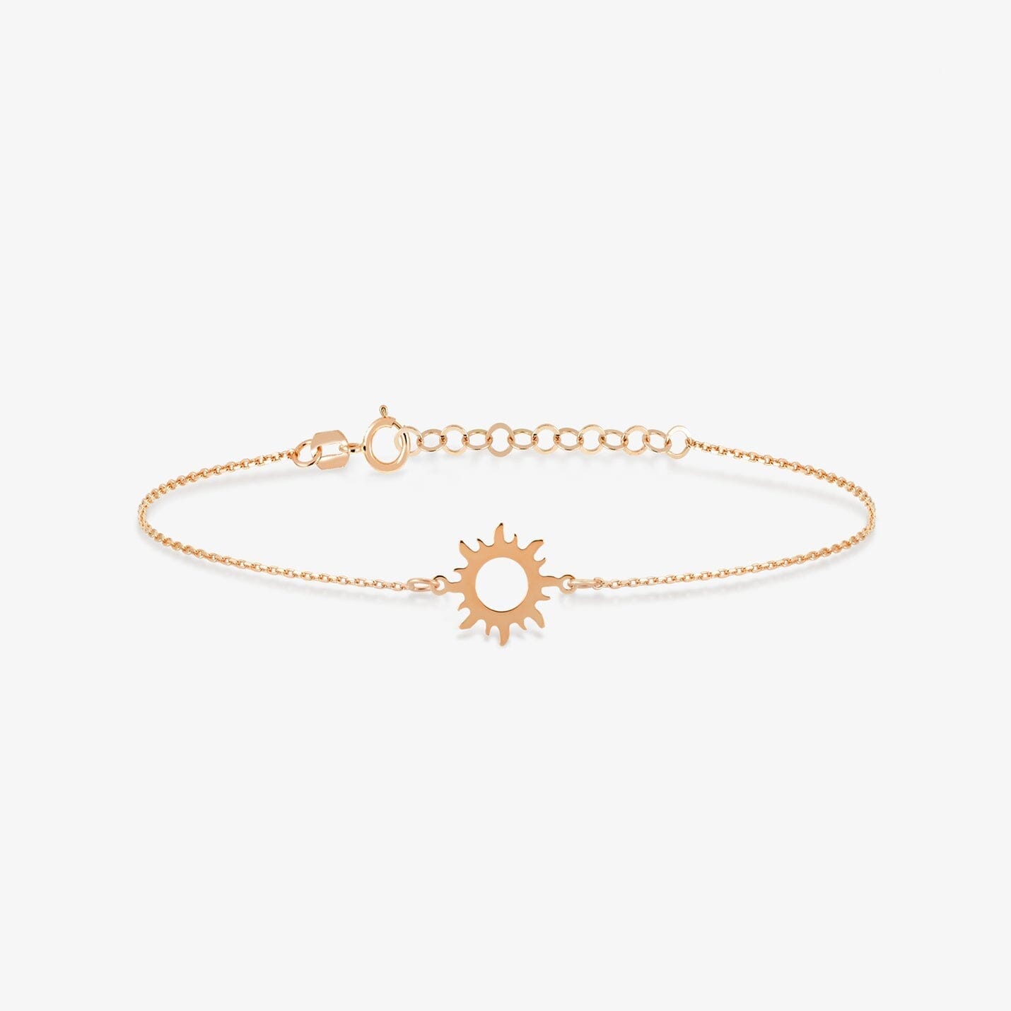 Sun Bracelet in 14k Solid Gold - JCarat